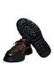 Brown Lace-Up Genuine Leather Men's Shoes - 3
