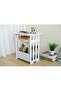 FFD Wooden Side Table Bedside Desk Sofa Side End Table Console Table Lamp Night Stand with Storage Organizer Sink Organizer For Bathroom - 2