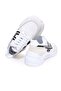 White Color Lace-Up Genuine Leather Men's Shoes - 2