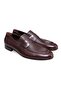 Brown Laceless Genuine Leather Leather Sole Men's Shoes