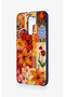 Redmi 9 Compatible Orange Lily Patterned Silicone Case - 4