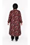 Women's Large Size Crispy Pattern Feramuar Tunic - 5