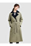 Women Kaci Double Collar Trench Coat - 5