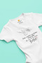 Dad Written Cotton Short Sleeve Baby Bodysuit 100% Cotton