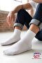 Short Socks, Derby Toe, Seamless Men's Socks, College Washed Combed Cotton Yarn, 3-Pair Set - 4