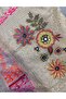 Floral Embroidery Lace Detailed Bohemian Trouser Suit Std 36-38 - 5