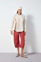 Women's Stone 100% Linen Special Design Premium Shirt 31191