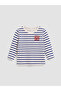 Navy Blue Striped Baby Boy Suit - 2