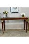 Elegant Luxury Brown Entryway Console Table - 3