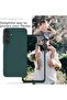 Silicone Case for Samsung Galaxy A26, Soft-Touch, Shockproof, DustProof, Anti-skin Phone Cover Green - 2