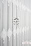 1-3 Regular Pleated Ecru Vertical Embroidered Bade Ecru Tulle Curtain - 4