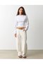 Fitted Long Sleeve Crew Neck Basic Blouse G9619 - 4