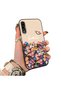 Samsung Galaxy A50S Compatible Silicone Edge Hard Back Case Couple Phone Case with Floral Pattern
