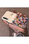 Samsung Galaxy A50 Compatible Silicone Edge Hard Back Case Couple Phone Case with Floral Pattern - 2