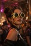 Steampunk Cyberpunk Party Glasses Gold Halloween Costume Festival Retro Futuristic Eyewear Accessory - 7