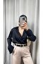 Women's Satin Fabric Stylish Basic Shirt - 3