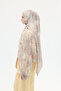 Amora Kraş Shawl - Sand - 2
