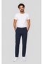 Men's Belted White, Navy Blue, Black Alpaca Fabric Doctor and Nurse Medical Single Bottom Trousers