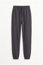 Women's High Waist Elastic Waist Lace-Up Pocketed Elastic Cuffs Baggy Jogger Sweatpants Po-3051