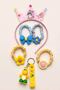 Six-Piece Children's Buckle Crown and Keychain Set - 2