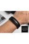 Ataturk Signed Black Leather Men's Bracelet – Braided Design, Gift with Special Box