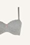 Covered Padded Underwire Strapless Bra H6959Ax26Sp - 3