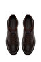 Men's Brown Lace-Up Leather Sneaker Wm720006Df - 4