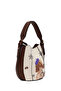 Women's Multicolor Patterned Shoulder Bag 26Sbd251814 - 5