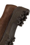 Women's Brown Lace-Up Thick-Soled Suede Leather Masculine Shoes Wf190004Ds - 8