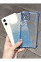 iPhone 16 Pro Compatible Transparent Four Corner Silicone Coated Glossy Edge Case - 3