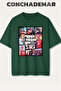 Sultans of the Net Printed Premium Oversize Cotton T-Shirt