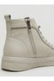 26K304 Zippered Lace-Up High Ankle Sports Shoes for Women - 4
