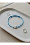 Spotted White Ceramic Fish Adjustable Bracelet