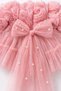 Baby Girl Long Sleeve 3D Rose Tulle Princess Evening Dress Birthday Wedding 9 Months-5 Years - 3
