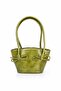 Fiore Bow Detailed Patent Leather Women's Shoulder Bag