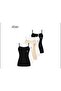 Cotton Comfortable Girls' Undershirts with Rope Straps and Cat Design, Pack of 5