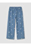 Esvab • Modern & Distinctive Floral Wide-Legged Girls' Jeans - 3