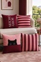 Black Cat Patterned 4-Piece Throw Pillow Cover Set