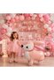 Wheeled Rabbit Foil Balloon Pink |   Walking Rabbit Balloon |   Birthday Ornament |   Girl's Party Decoration |   59X57 cm - 5