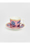 Esvab • Modern & Distinctive Floral Printed Porcelain Coffee Cup Set for 2 People - 3
