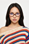 Mira Blue Light Protection Glasses Women's Oval Frame Leopard Pattern Stylish Screen Glasses
