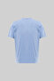 Men's Basic Relaxed Thin Cotton T-Shirt Baby Blue - 2