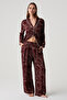 Patterned Comfortable Cut Pajama Set