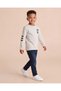 Boys Grey Printed Long Sleeve T-Shirt - 2