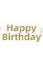 Pink Rabbit Birthday Set for 6 Years Old – Gold Balloon Chain Happy Birthday Banner Party Concept - 4