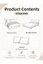 Premium Wellsoft Silicone Filled Single Duvet + Pillowcase Set - Sleeping Set - 2