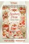 Strawberry Sticker Book |   Planner Journal Agenda Scrapbook Set Sb0009