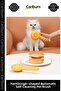 # Petshop Cat Dog Hair Collection Massage Hamburger Shaped Automatic Cleaning Pet Comb - 2