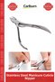 Special Production Professional Sharp Durable Autoclave Hygienic Stainless Steel Manicure Cuticle Nipper