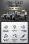 G550 Brabus 1/24 Diecast Model Car - Off Road Collectible Metal Toy - 3
